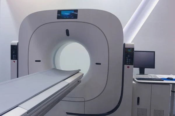 Complete CAT Scan System in a Hospital Environment. Magnetic resonance imaging scan