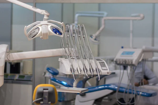 Медицинская техника в стоматологической клинике. Стоматология — стоковое фото