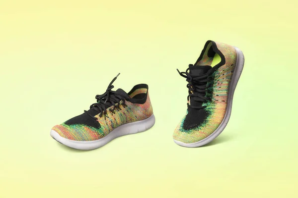 Colourfull sneakers isolated — Stock Photo, Image
