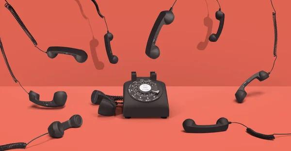 Vintage concetto di telefono — Foto Stock