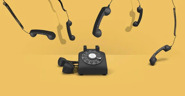 Vintage concetto di telefono — Foto Stock