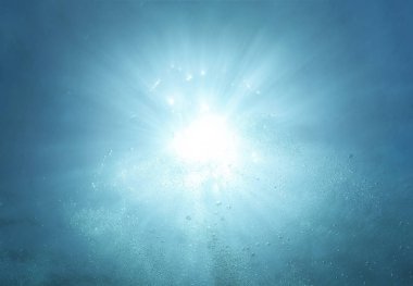 Sunbeam sualtı fotoğraf