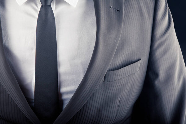 Businessman in a suit