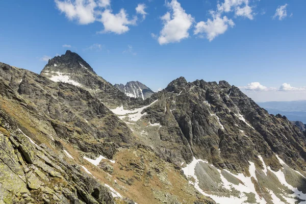 Surový Přírodní Horské Krajiny Jaro — Stock fotografie