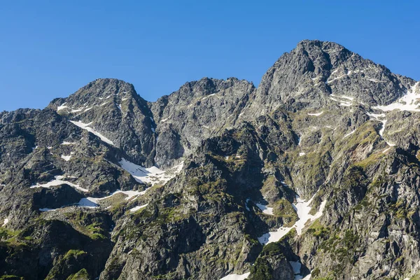 Pirámide Cumbres Montañas Las Montañas Tatra Frontera Entre Polonia Eslovaquia —  Fotos de Stock