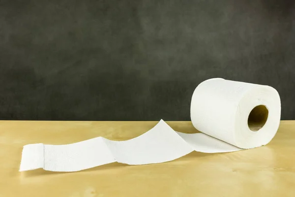 White Roll Toilet Paper — Stock Photo, Image