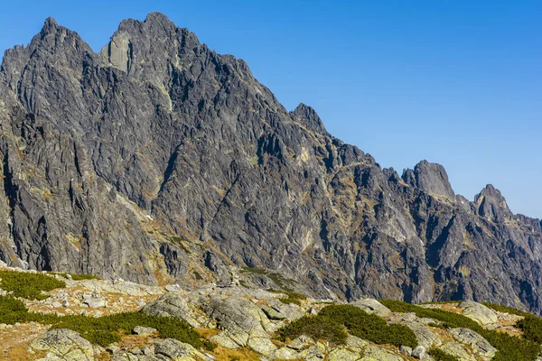 Bergen Herfst Kleuren Slowakije Hoge Tatra Onder Pieken Onder Andere — Stockfoto