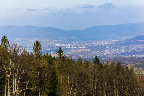 Milowka Polsko Listopadu 2018 Zywiec Město Nachází Centru Zywiec Pánve — Stock fotografie