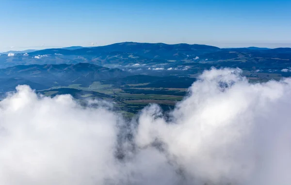 Paisaje Los Baja Tatras Visto Desde Las Laderas Los Altos —  Fotos de Stock