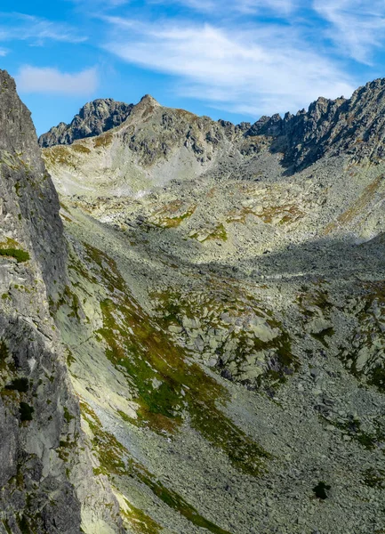 Piso Superior Del Valle Furkotna Furkotska Dolina Las Montañas Tatra —  Fotos de Stock