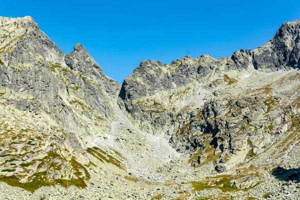 View Ridge High Tatras Popular Climbing Destination Which Frog Horse — Stock Photo, Image