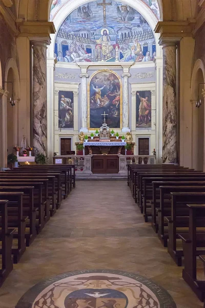Rome Italië Maart 2018 Interieur Van Kerk Santa Pudenziana Dat — Stockfoto