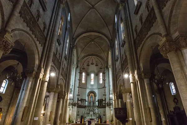 Roma Italia Marzo 2018 Interior Basílica San Camilo Lellis Roma — Foto de Stock