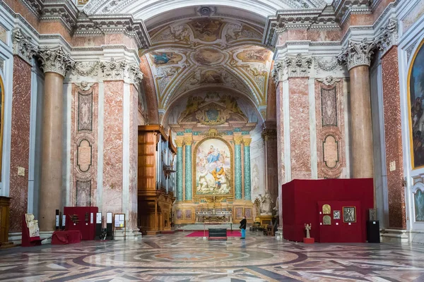 Rome Italie Mars 2018 Intérieur Basilique Sainte Marie Des Anges — Photo