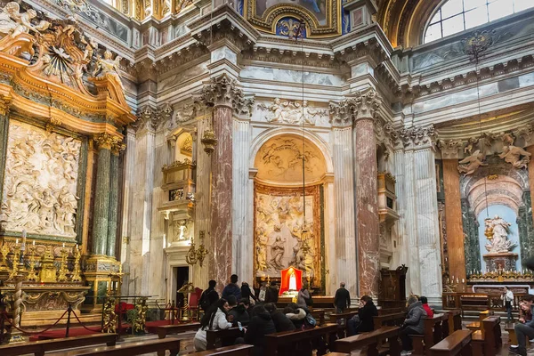 Rome Italie Mars 2018 Intérieur Sant Agnese Agone Aussi Appelé — Photo