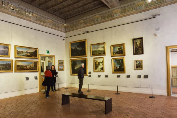 Roma Marzo 2018 Interno Palazzo Barberini Oggi Galleria Nazionale Arte — Foto Stock