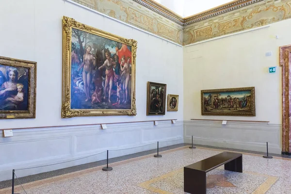 Rzym Włochy Marca 2018 Wnętrze Palazzo Barberini Teraz Narodowa Galeria — Zdjęcie stockowe