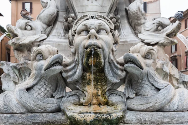 Fontana Dei Quattro Fiumi Auf Der Piazza Navona Rom — Stockfoto