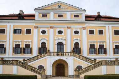 Milotice, Çek Cumhuriyeti 29 Ekim 2018: Milotice Chateau South Moravian bölgesi 