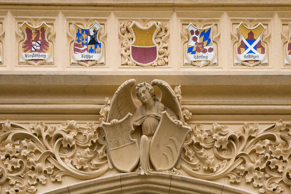 Lednice Czech Republic October 2018 Facade Details Lednice Palace South — Stock Photo, Image