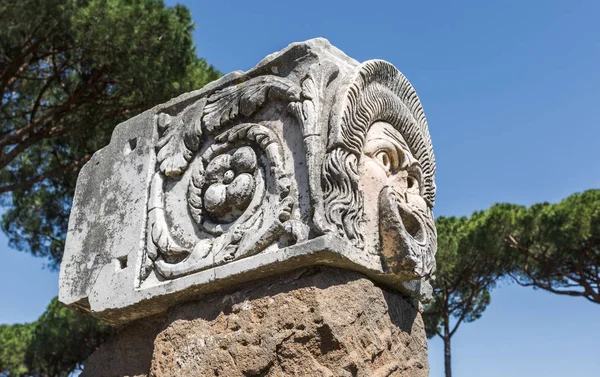 Ostia Antica, Rome, İtalya Roma antik kalıntılar