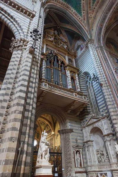 Orvieto Marzo 2018 Interno Del Duomo Orvieto Cattedrale Cattolica Romana — Foto Stock
