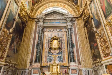 İç Basilica San Giovanni dei Fiorentini Roma, İtalya