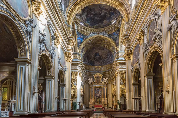 Intérieur de Santa Maria in Vallicella, également appelé Chiesa Nuova — Photo