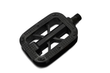 Kırpma yolu ile beyaz bir arkaplan üzerinde pedal