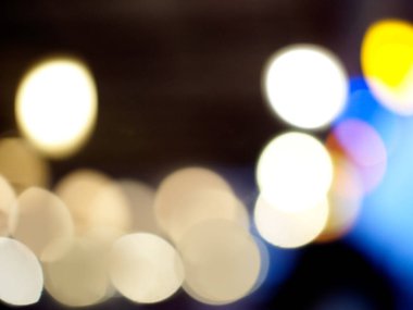 Fotoğrafçılıktan Bokeh daireler