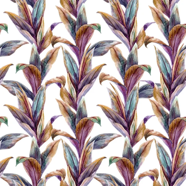 Tropical leaves pattern — Stock Photo, Image