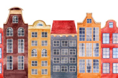 Sulu boya house seamless modeli