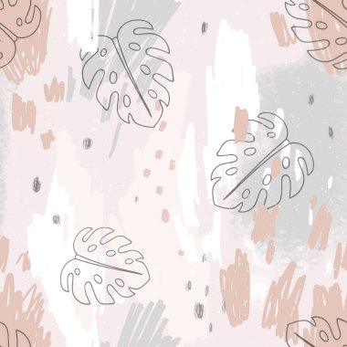 Soyut, pürüzsüz vektör deseni