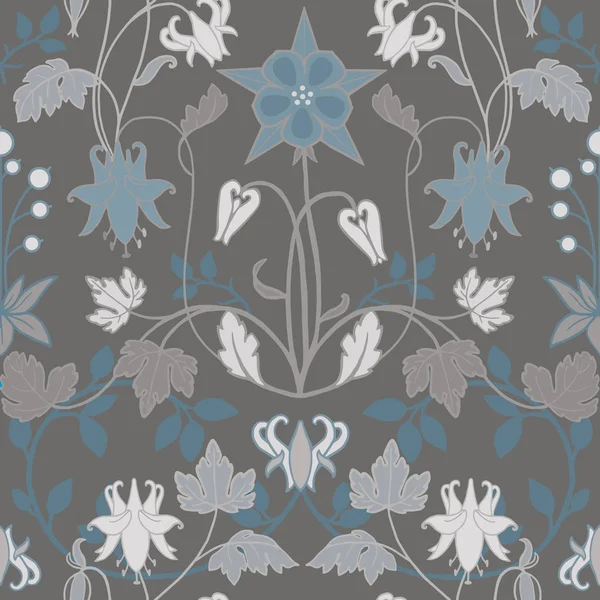 Moderne Art Nouveau Tiffany patroon — Stockvector