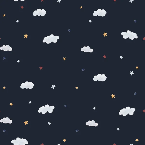 하늘 수채화 패턴 — 스톡 사진