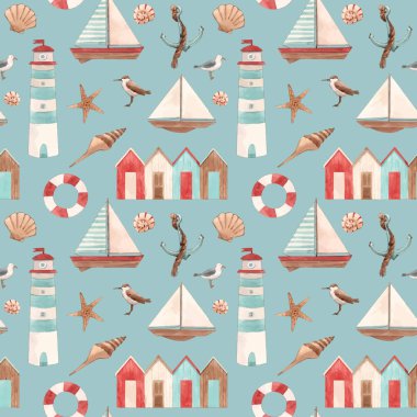 Suluboya deniz vektör desen