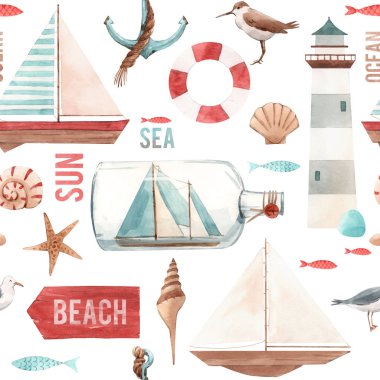 Suluboya deniz desen