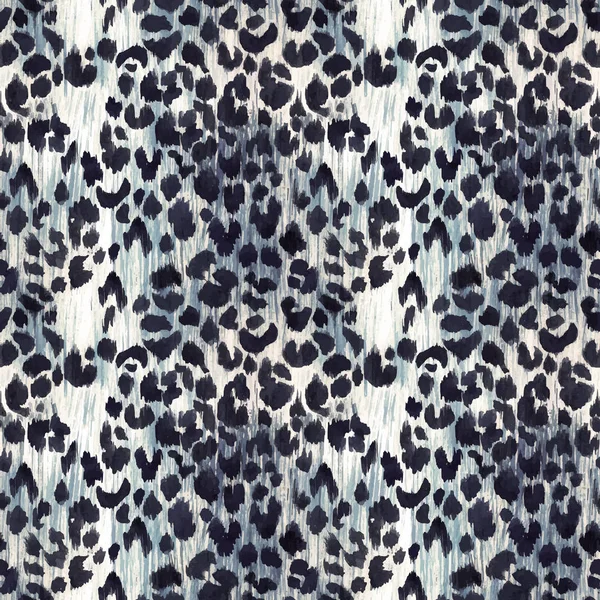 Aquarelle léopard jaguar texture motif vectoriel — Image vectorielle