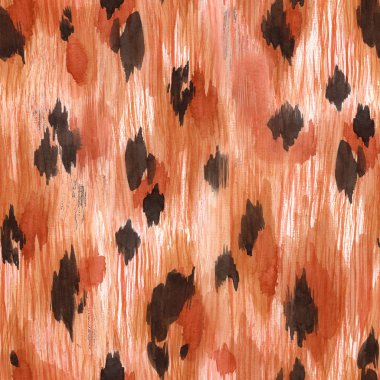 Suluboya leopar jaguar doku deseni