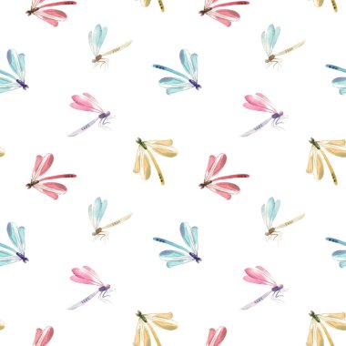 Suluboya yusufçuk desen