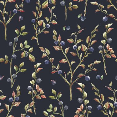 Suluboya yaban mersini deseni