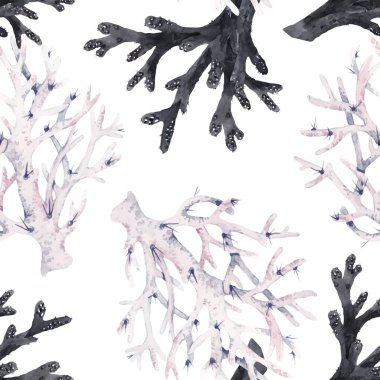 Suluboya deniz hayat vektör desen