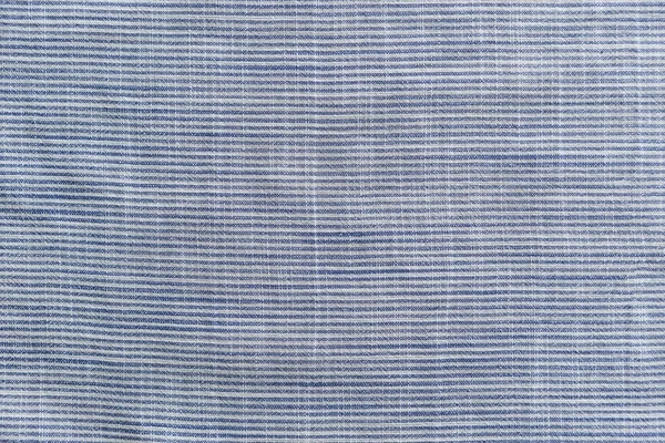 Texture White Blue Fabric Small Stripes Delicate Creases Close Fragment — Stock Photo, Image