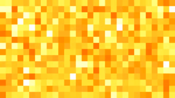 Digital Pixel Art Computer Screen Texture Retro Animation — Stock Video