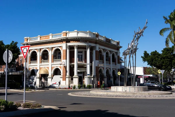 Antiguo Edificio Del Banco Nacional Estilo Art Deco Fue Erigido —  Fotos de Stock