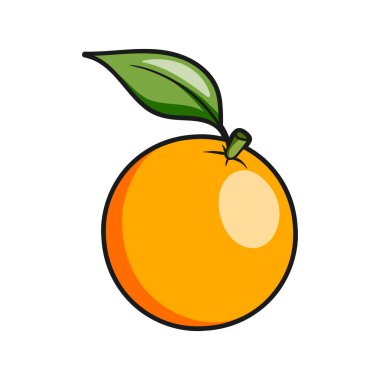 turuncu simge renk tasarım vektörü