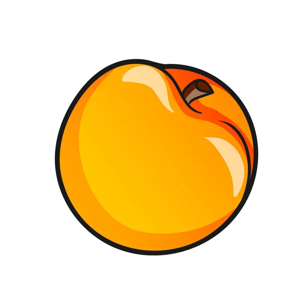 Vector Diseño Color Icono Naranja — Vector de stock