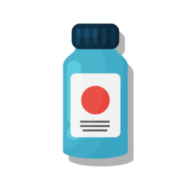 iksir tasarımı vektör illüstrasyonu tıbbi nesneler ve iksir rozetleri