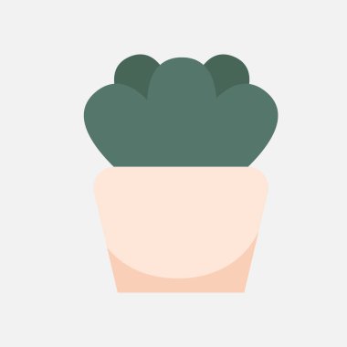 çiçek tasarımı vektörü düz nesneler