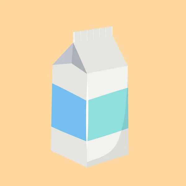 Διανυσματικά Επίπεδα Αντικείμενα Σχεδιασμού Γάλακτος — Διανυσματικό Αρχείο